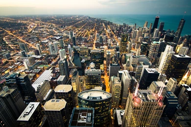 Downtown Of Chicago, USA Wallpapers And Images   Wallpapers ...