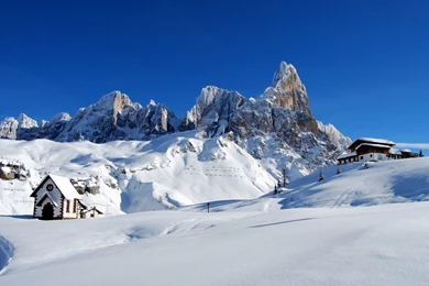 Dolomites. Alps Italy. Winter Snow Wallpapers :: HD Wallpapers
