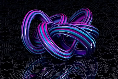 3D Abstract Art Wallpapers Stock Picture