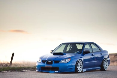 Subaru Impreza WRX STI Blue Car HD Wallpapers   FreeWallsUp