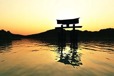 Miyajima Sunset Japan Wallpapers By Vuenick On DeviantArt