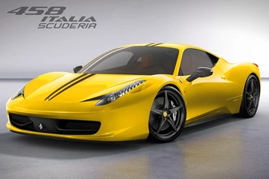 2013 Ferrari 458 Italia Yellow Car Picture   Car HD Wallpapers