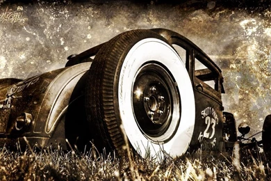 Hot Rod Wallpapers II 27'' iMac By The Pixeleye