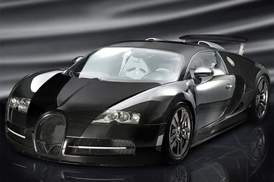 Bugatti Veyron Black   HD Wallpapers