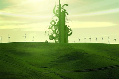 Green Abstract Nature Wallpapers