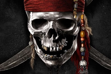 HD Backgrounds Pirates Logo Pirates Of The Caribbean Skull Knife ...
