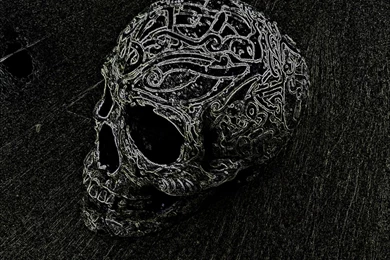 Neon Skull By Brynios On DeviantArt