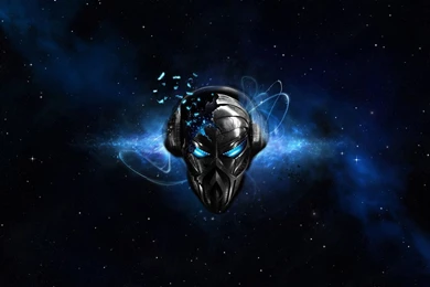 Pirate Station Skull Headphones Space Energy