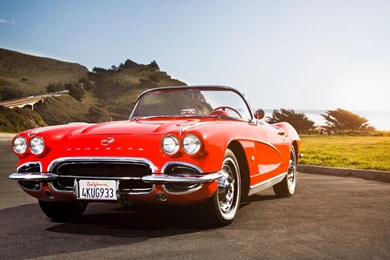Chevy Wallpaper, Chevrolet, Corvette, 1962, California Dreaming ...