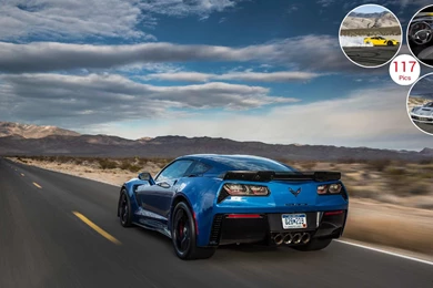 2015 Chevrolet Corvette Z06   Rear