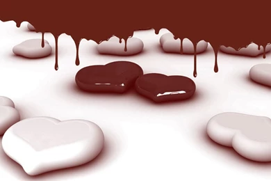Chocolate Wallpapers With Heart