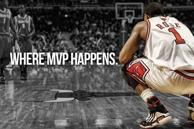 Derrick Rose Dunk   Wallpaper.