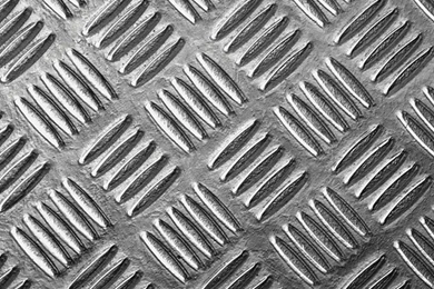 Pattern Metal Silver