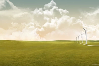 Download Clean Energy Widescreen Wallpaper—Free Wallpapers