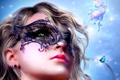 3D Fantasy Mask Girl HD Wallpapers.jpg