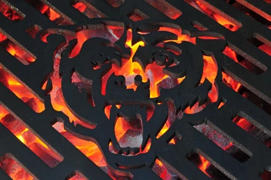 Chicago Bears Grill Grate