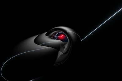 Widescreen Black Desktop Environment