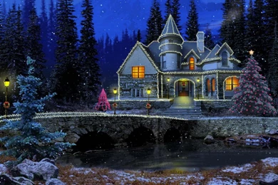 Beautiful Winter Night Wallpapers