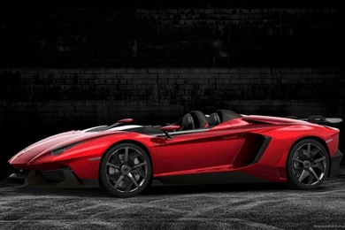 Download 1366x768 Lamborghini Aventador J Wallpapers