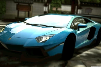 Lamborghini Aventador LP700 4 Blue HD Desktop Wallpapers : High ...