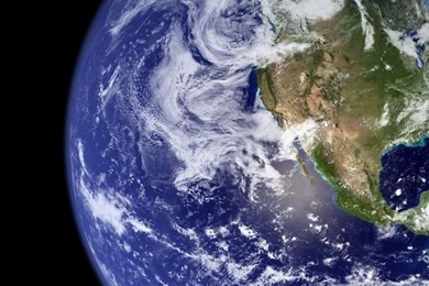 Download Earth On The Black Backgrounds Wallpapers For iPhone 4