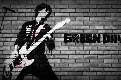 Billie Joe Armstrong With A Guitar From Green Day Free Desktop ...