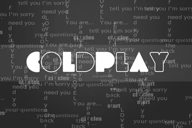 Coldplay Wallpapers Letters By RamiSvd On DeviantArt