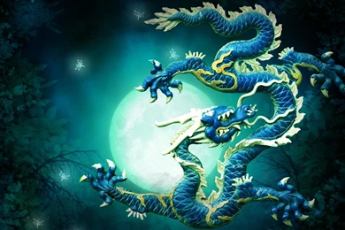 Blue Dragon Computer Wallpapers, Desktop Backgrounds