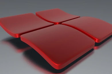 Desktop Wallpapers · Gallery · Computers · XP Red Plastic