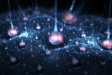 Glowing Molecules >> HD Wallpaper, Get It Now!