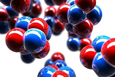 3D View, Science, DeviantART, Molecule, Atom, Chemistry :: Wallpapers