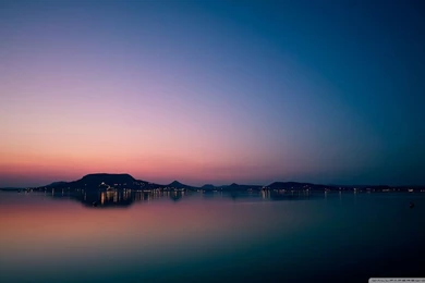 Peaceful Lake HD Desktop Wallpapers : Fullscreen : Dual Monitor