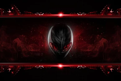 Alienware Liquid Red Techno Wallpapers   Wallshub