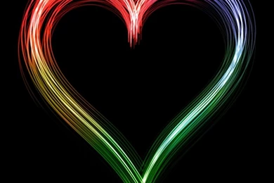 Neon Heart Wallpapers