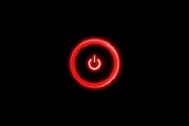 Dark Powers Minimal Power Button Logos Hd Free In   1600x900 ...