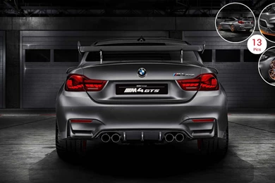 2015 BMW M4 GTS Concept Rear