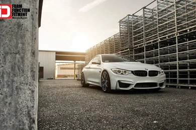2015 Klassen BMW M4 Midnight Frost M52R Wheels Wallpapers