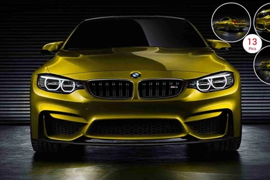 2013 BMW M4 Coupe Concept   Front