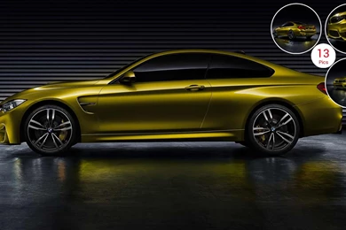 2013 BMW M4 Coupe Concept   Side