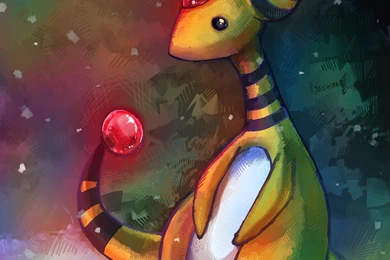 Ampharos Speedpaint By Vanyeeah On DeviantArt