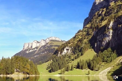 Download Seealpsee Lake In Switzerland HD Wallpapers For iPhone 5 ...