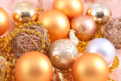 Golden Christmas Holiday Full Hd Wallpapers