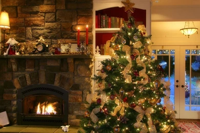 Christmas fireplace wallpaper hd widescreen 6.jpg