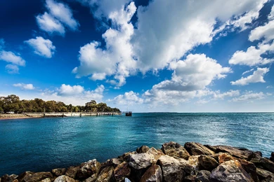 Beach Ocean Pier Wallpapers