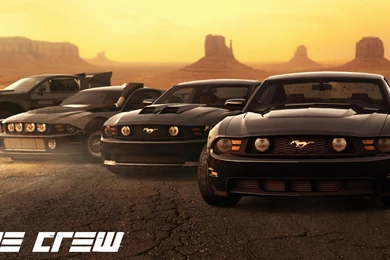 The Crew   Powerfull Black Custom Ford Mustang Variations ...