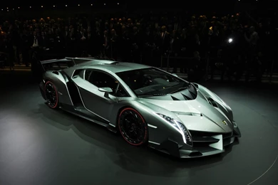 Lamborghini Veneno Rear HD Wallpapers