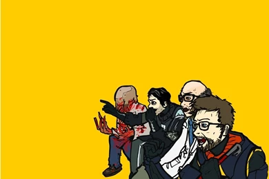 Barney Calhoun Dr Isaac Kleiner Gordon Freeman Half Life Half Life ...