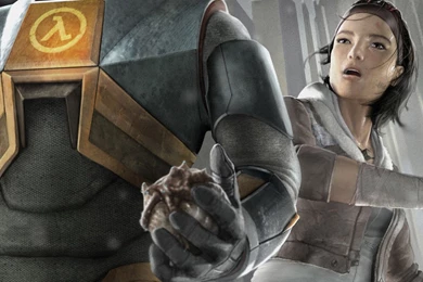 Download Wallpapers 3840x1200 Half life 2, Gordon Freeman, Alyx ...