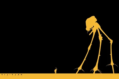 Video Games, Simple, Black Background, Minimalism, Aliens, Robot ...