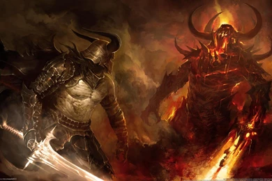 Epic Battle Btw 2 Warriors >> HD Wallpaper, Get It Now!